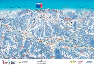 Pistenplan Kronplatz